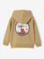 Cotton boy's hooded sweatshirt cumin - vertbaudet enfant 