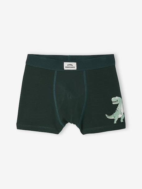 Pack of 5 dino boxers ink blue - vertbaudet enfant 