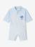 Baby UV Protection jumpsuit with built-in nappy sky blue - vertbaudet enfant 