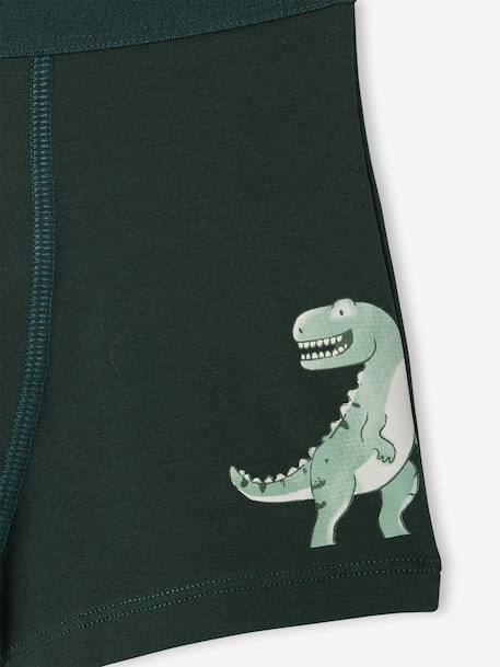 Pack of 5 dino boxers ink blue - vertbaudet enfant 