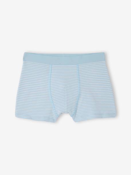 Pack of 5 Van boxers aqua green - vertbaudet enfant 