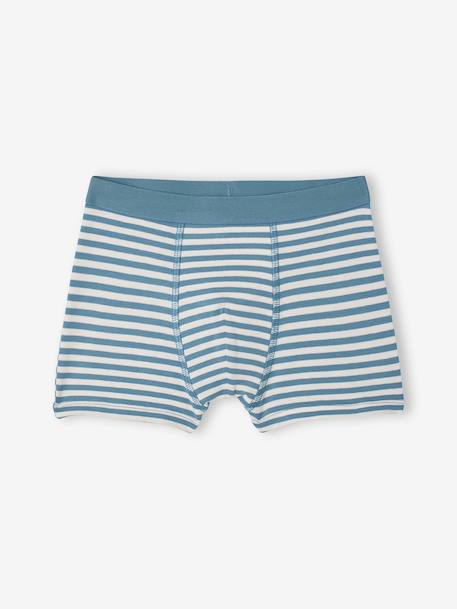 Pack of 5 boys' boxers with a circuit print ecru - vertbaudet enfant 