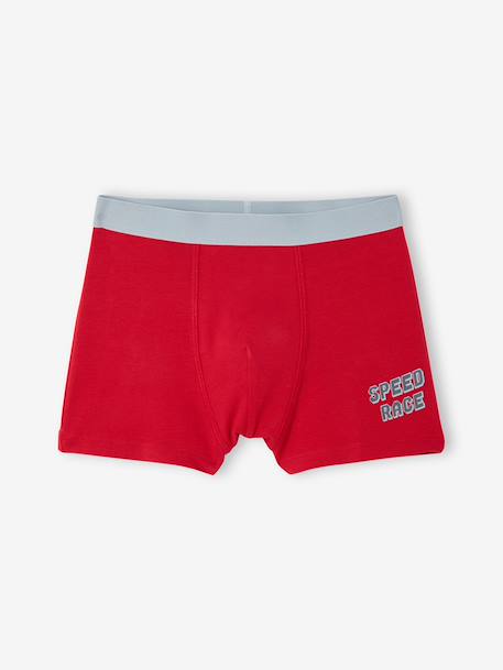 Pack of 5 F1 car boxers anthracite - vertbaudet enfant 