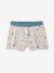Pack of 5 boys' boxers with a circuit print ecru - vertbaudet enfant 