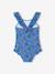 Girl's one-piece swimsuit blue - vertbaudet enfant 
