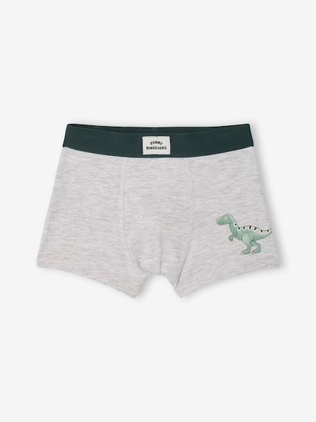 Pack of 5 dino boxers ink blue - vertbaudet enfant 