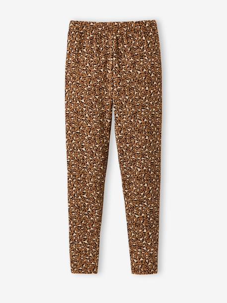 Legging long imprimé marron - vertbaudet enfant 