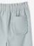 Girl's wide bermuda shorts with frills sage green - vertbaudet enfant 