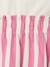 2-in-1-Effect Dress for Girls beige+ecru+indigo+pale pink+striped pink - vertbaudet enfant 