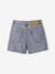 Children's denim cotton shorts denim grey+medium blue - vertbaudet enfant 