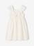 Girls’ Cotton Broderie Anglaise Dress white - vertbaudet enfant 