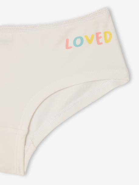 Pack of 7 basic shorties rose - vertbaudet enfant 