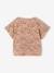 Blouse with short sleeves almond green+printed white - vertbaudet enfant 
