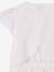 Girl's two-fabric skater dress white - vertbaudet enfant 