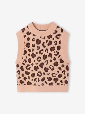 -Pull sans manche fille