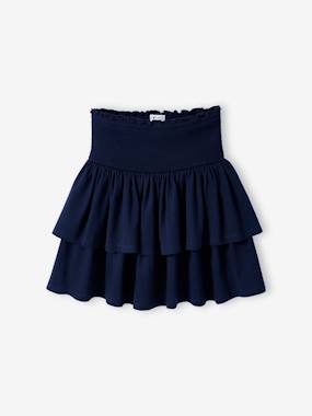 -Jupe short fille jersey