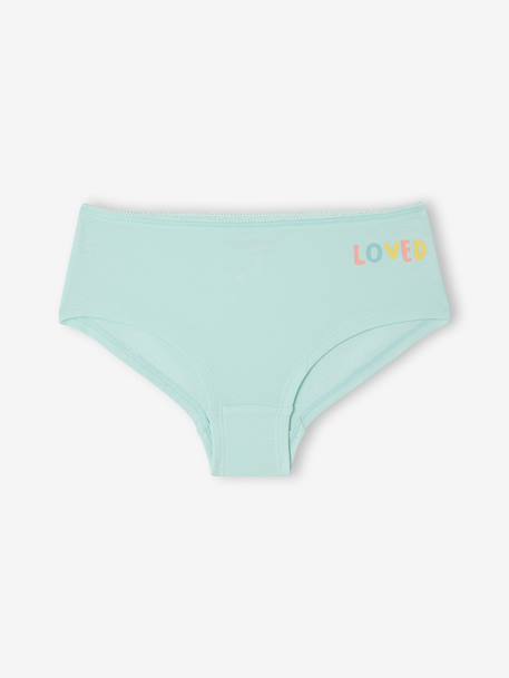 Pack of 7 basic shorties rose - vertbaudet enfant 