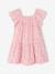 Smocked Dress with Floral Print rosy+vanilla - vertbaudet enfant 