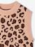Sleeveless Jumper for Girls camel+ecru - vertbaudet enfant 
