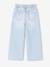Wide Leg Jeans for Girls black denim+bleached denim+brut denim+denim grey+medium blue+stone - vertbaudet enfant 