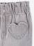 Paperbag Jeans, Heart-Shaped Pockets, for Girls brut denim+denim grey+medium blue - vertbaudet enfant 