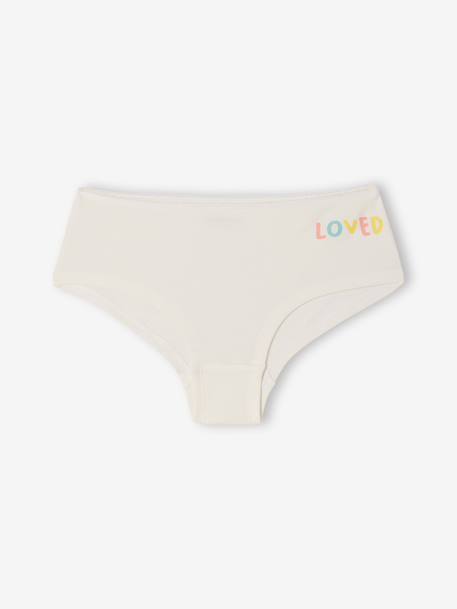 Pack of 7 basic shorties rose - vertbaudet enfant 