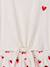 2-in-1 effect dress for girls ecru+navy blue+printed white+vanilla - vertbaudet enfant 