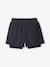 Girl's sports shorts black - vertbaudet enfant 