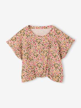 Blouse manches courtes - vertbaudet enfant Fille-Blouse manches courtes