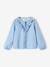 Girl's denim cotton shirt stone - vertbaudet enfant 