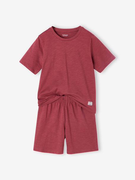 Pack of 2 plain short pyjamas chambray blue - vertbaudet enfant 