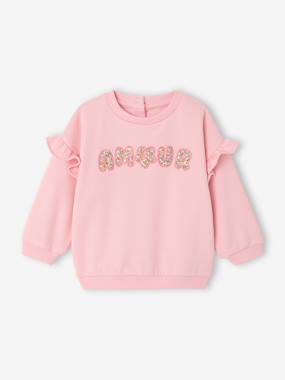 Bébé-Pull, gilet, sweat-Sweat-Sweat manches longues bébé fille