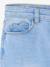 WIDE Hip, Slim Leg MorphologiK Jeans, for Girls bleached denim+deep blue+denim grey+grey+medium blue - vertbaudet enfant 