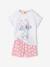 Girls' Lilo & Stitch cotton pyjama shorts sweet pink - vertbaudet enfant 