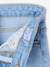 WIDE Hip, Slim Leg MorphologiK Jeans, for Girls bleached denim+deep blue+denim grey+grey+medium blue - vertbaudet enfant 