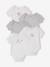 Pack of 5 short-sleeved baby bodysuits set white - vertbaudet enfant 