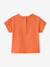 Boys' organic cotton T-shirt orange - vertbaudet enfant 