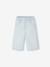 Wide-leg trousers for baby girls striped blue - vertbaudet enfant 