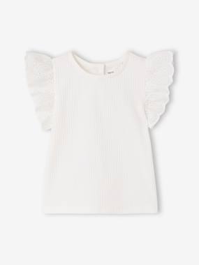 -T-shirt bébé fille manches courtes