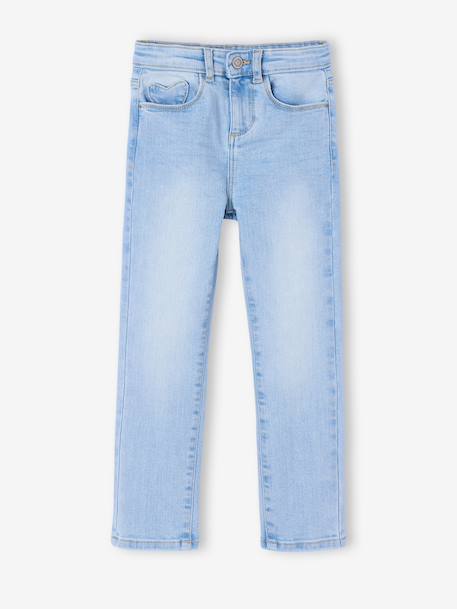 NARROW Hip Morphologik Slim Leg Jeans bleached denim+deep blue+denim grey+grey+medium blue - vertbaudet enfant 