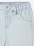Wide-leg trousers for baby girls striped blue - vertbaudet enfant 