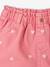 Embroidered baby girl's shorts sweet pink - vertbaudet enfant 