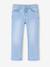WIDE Hip, Slim Leg MorphologiK Jeans, for Girls bleached denim+deep blue+denim grey+grey+medium blue - vertbaudet enfant 