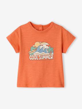 Bébé-T-shirt bébé garçon coton biologique