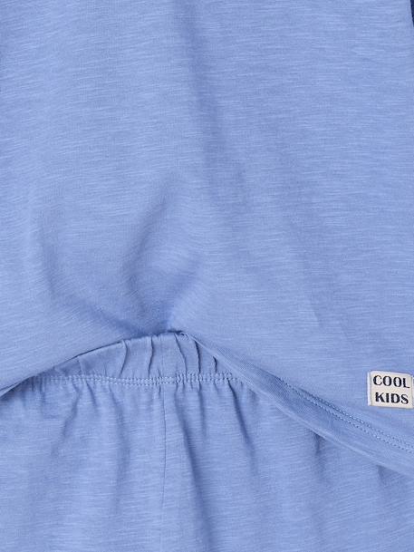 Pack of 2 plain short pyjamas chambray blue - vertbaudet enfant 