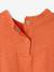 Boys' organic cotton T-shirt orange - vertbaudet enfant 