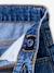 Children's denim cotton shorts denim grey+medium blue - vertbaudet enfant 