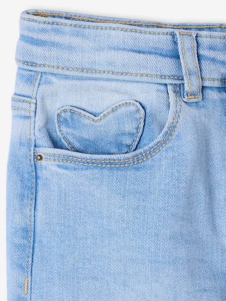 NARROW Hip Morphologik Slim Leg Jeans bleached denim+deep blue+denim grey+grey+medium blue - vertbaudet enfant 