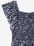 Smocked print dress navy blue - vertbaudet enfant 