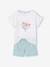 Pack of 2 girls' short-sleeved cotton pyjama shorts ecru - vertbaudet enfant 
